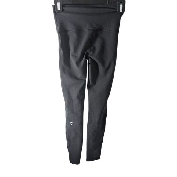 IVIVVA BY LULULEMON Girl's Black Mesh Leggings Size 10 - Picture 4 of 5